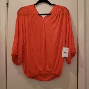 Orange Free People Top